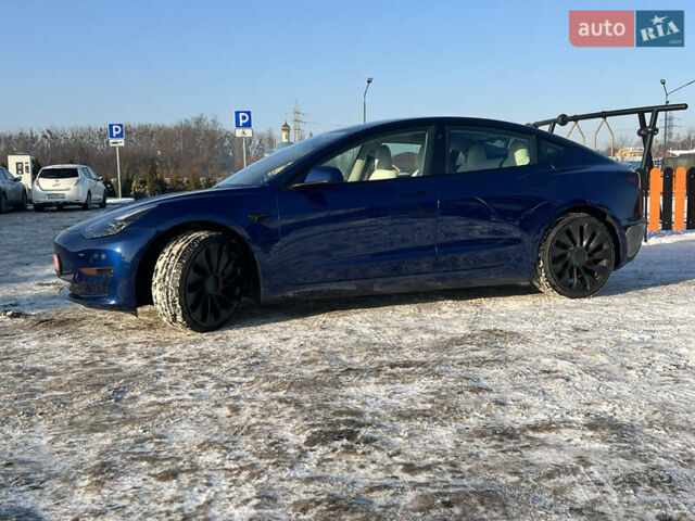 Синий Тесла Модель 3, объемом двигателя 0 л и пробегом 65 тыс. км за 24000 $, фото 7 на Automoto.ua