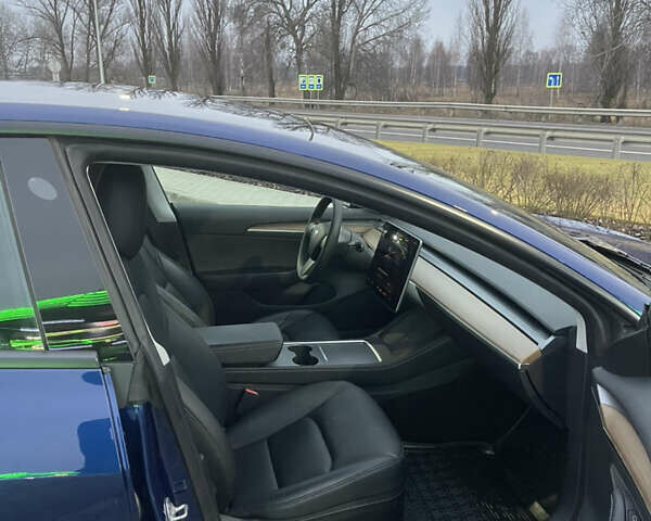 Синий Тесла Модель 3, объемом двигателя 0 л и пробегом 35 тыс. км за 22000 $, фото 19 на Automoto.ua