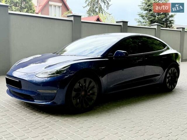 Синий Тесла Модель 3, объемом двигателя 0 л и пробегом 31 тыс. км за 23500 $, фото 6 на Automoto.ua