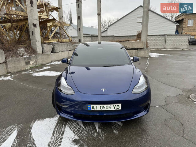 Синий Тесла Модель 3, объемом двигателя 0 л и пробегом 32 тыс. км за 26500 $, фото 12 на Automoto.ua