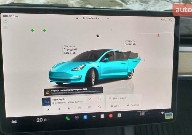 Синій Тесла Модель 3, об'ємом двигуна 0 л та пробігом 108 тис. км за 19700 $, фото 12 на Automoto.ua