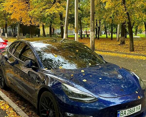 Синий Тесла Модель 3, объемом двигателя 0 л и пробегом 88 тыс. км за 21000 $, фото 5 на Automoto.ua