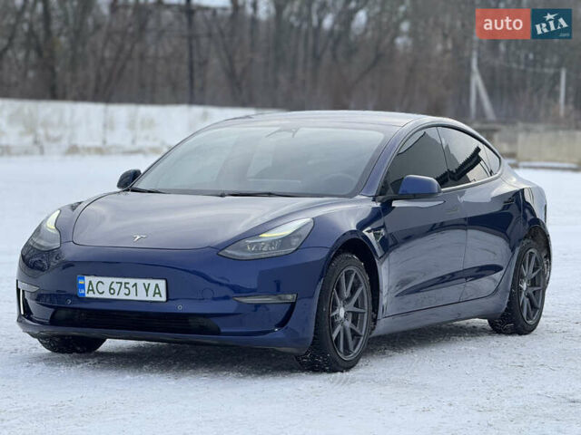 Синий Тесла Модель 3, объемом двигателя 0 л и пробегом 98 тыс. км за 18400 $, фото 1 на Automoto.ua