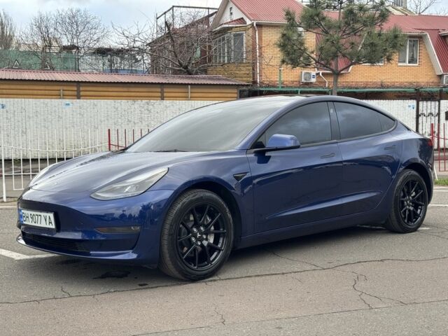 Синий Тесла Модель 3, объемом двигателя 0 л и пробегом 59 тыс. км за 20500 $, фото 3 на Automoto.ua