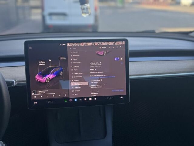 Синій Тесла Модель 3, об'ємом двигуна 0 л та пробігом 109 тис. км за 22000 $, фото 7 на Automoto.ua