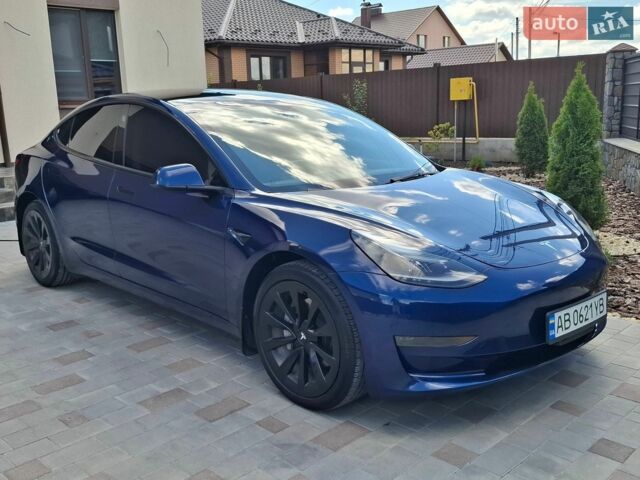 Синій Тесла Модель 3, об'ємом двигуна 0 л та пробігом 67 тис. км за 20599 $, фото 1 на Automoto.ua