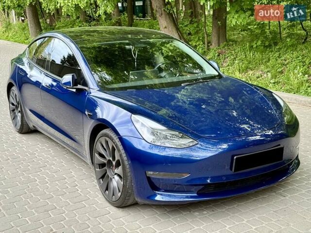 Синий Тесла Модель 3, объемом двигателя 0 л и пробегом 31 тыс. км за 23500 $, фото 9 на Automoto.ua