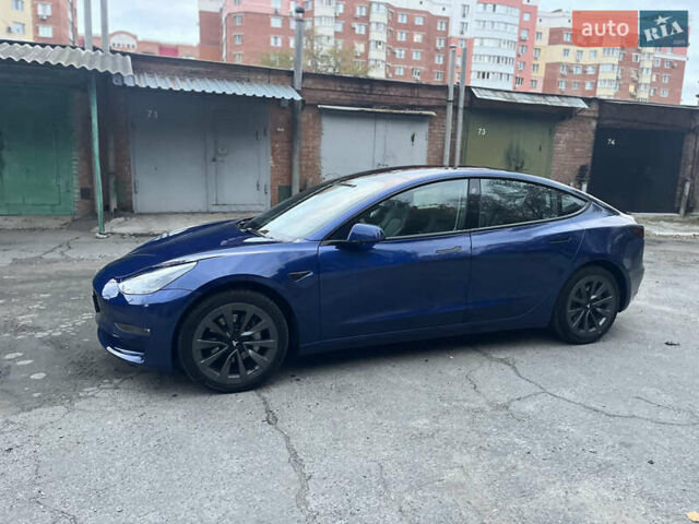 Синій Тесла Модель 3, об'ємом двигуна 0 л та пробігом 177 тис. км за 18999 $, фото 1 на Automoto.ua