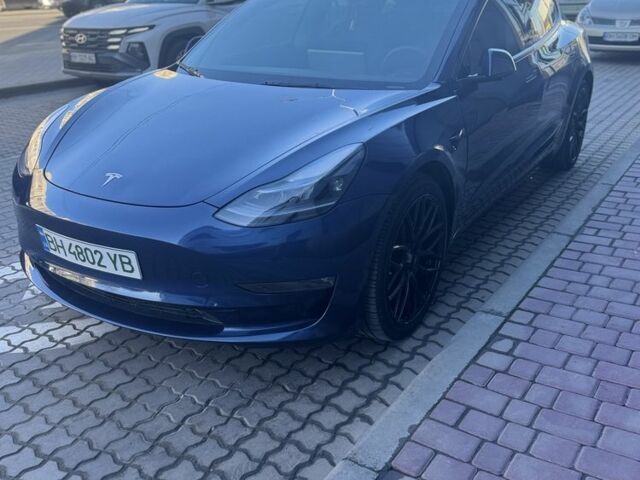 Синій Тесла Модель 3, об'ємом двигуна 0 л та пробігом 109 тис. км за 22000 $, фото 1 на Automoto.ua