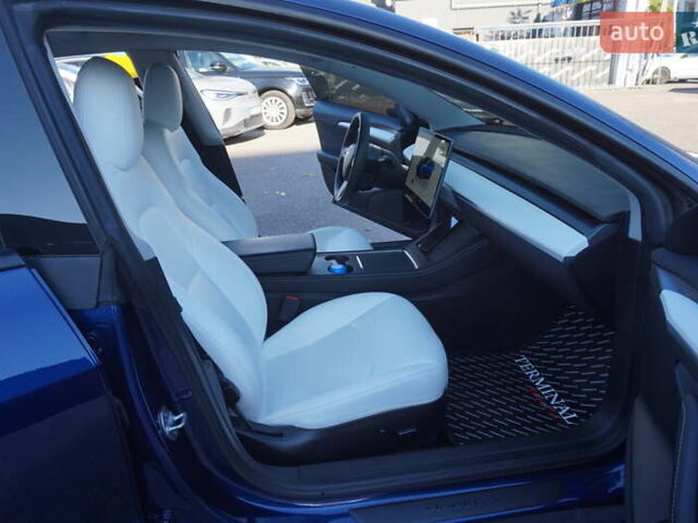 Синий Тесла Модель 3, объемом двигателя 0 л и пробегом 58 тыс. км за 22900 $, фото 30 на Automoto.ua