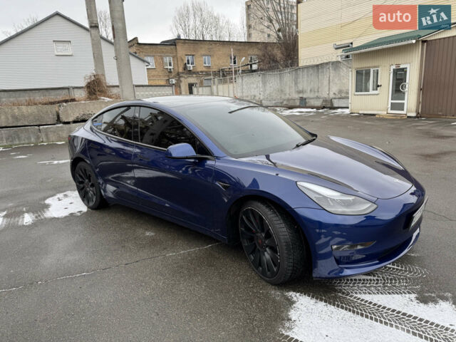 Синій Тесла Модель 3, об'ємом двигуна 0 л та пробігом 43 тис. км за 29999 $, фото 11 на Automoto.ua