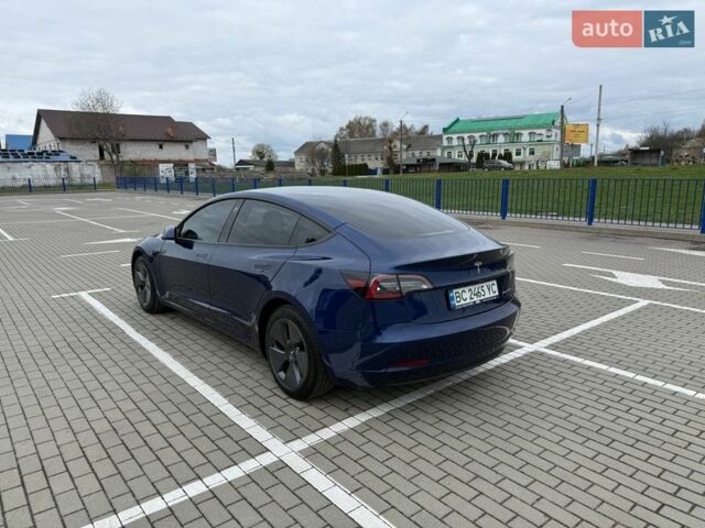 Синий Тесла Модель 3, объемом двигателя 0 л и пробегом 87 тыс. км за 23700 $, фото 4 на Automoto.ua