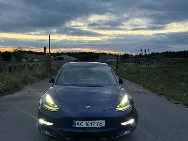 Синій Тесла Модель 3, об'ємом двигуна 0 л та пробігом 123 тис. км за 18850 $, фото 2 на Automoto.ua