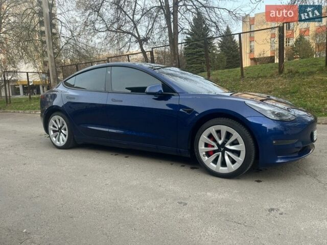 Синій Тесла Модель 3, об'ємом двигуна 0 л та пробігом 58 тис. км за 22000 $, фото 10 на Automoto.ua