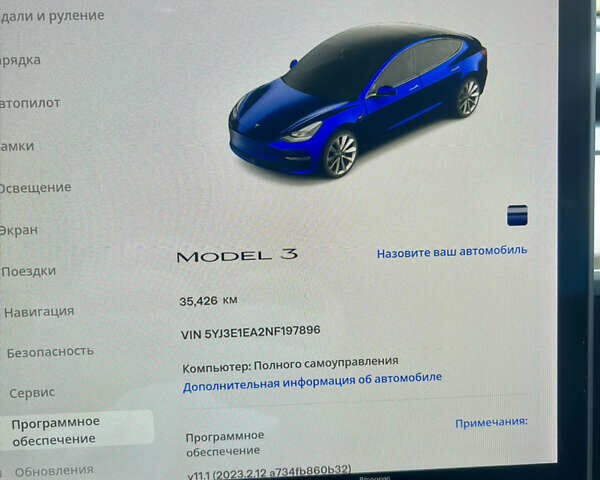 Синий Тесла Модель 3, объемом двигателя 0 л и пробегом 35 тыс. км за 17500 $, фото 25 на Automoto.ua