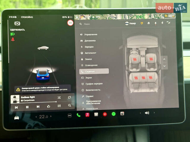 Синий Тесла Модель 3, объемом двигателя 0 л и пробегом 31 тыс. км за 23500 $, фото 25 на Automoto.ua