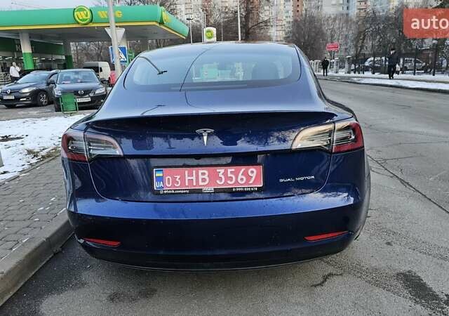 Синий Тесла Модель 3, объемом двигателя 0 л и пробегом 50 тыс. км за 20000 $, фото 19 на Automoto.ua