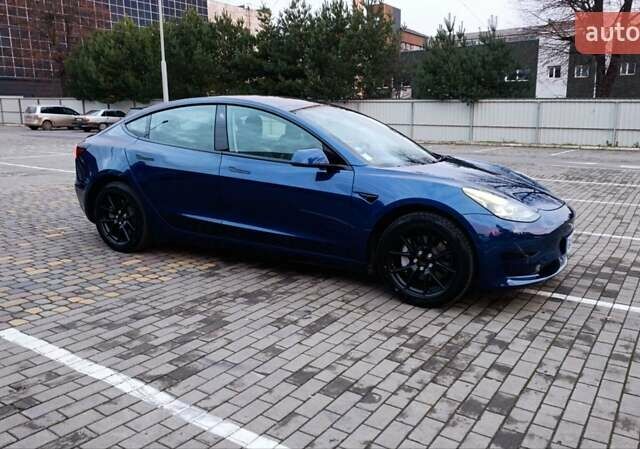 Синий Тесла Модель 3, объемом двигателя 0 л и пробегом 12 тыс. км за 23500 $, фото 1 на Automoto.ua