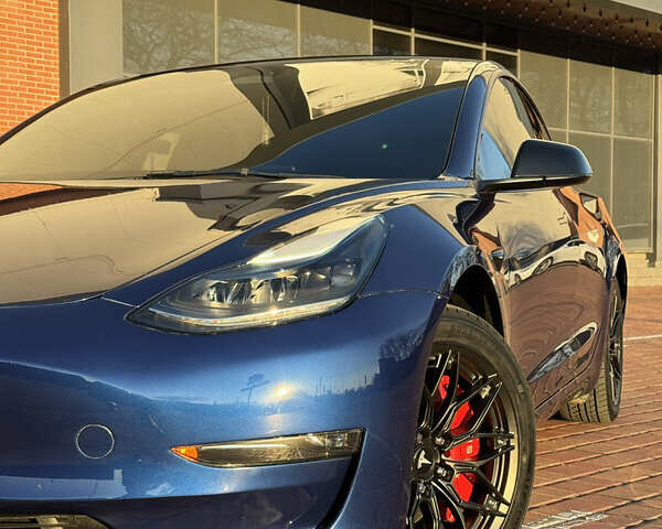 Синий Тесла Модель 3, объемом двигателя 0 л и пробегом 20 тыс. км за 18900 $, фото 6 на Automoto.ua