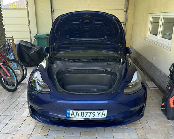 Синий Тесла Модель 3, объемом двигателя 0 л и пробегом 74 тыс. км за 21000 $, фото 1 на Automoto.ua