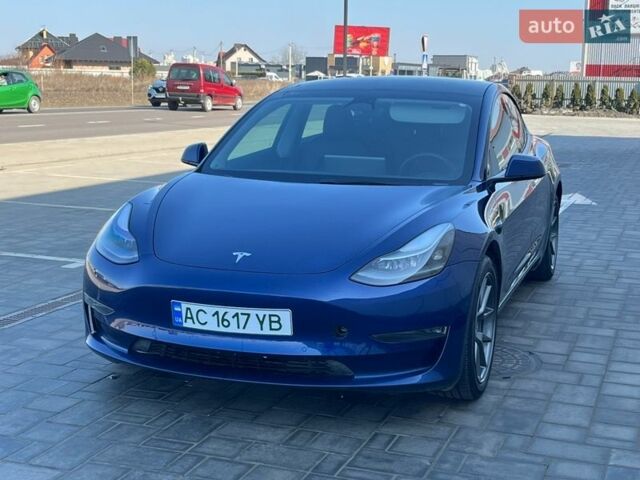 Синій Тесла Модель 3, об'ємом двигуна 0 л та пробігом 101 тис. км за 16770 $, фото 3 на Automoto.ua