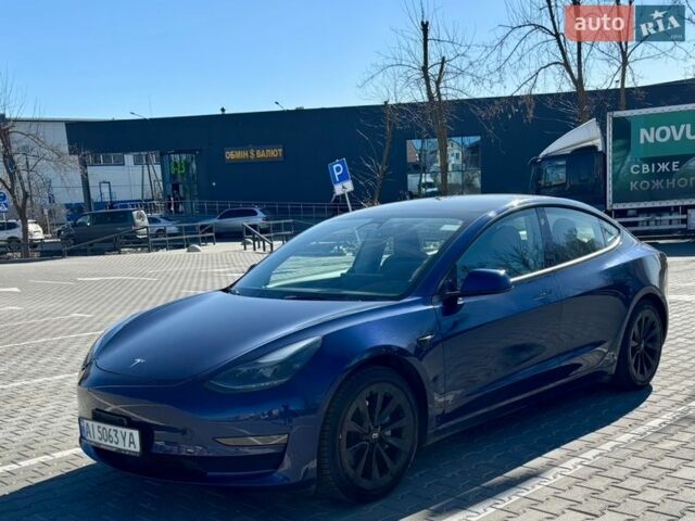 Синій Тесла Модель 3, об'ємом двигуна 0 л та пробігом 71 тис. км за 18500 $, фото 2 на Automoto.ua