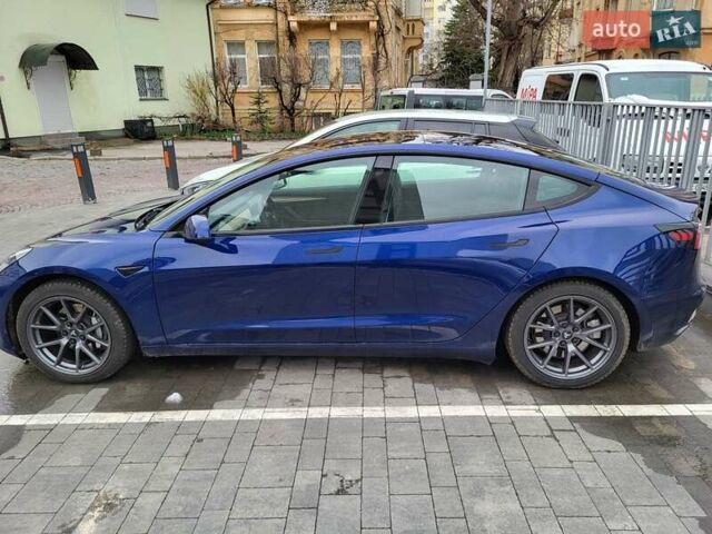 Синий Тесла Модель 3, объемом двигателя 0 л и пробегом 78 тыс. км за 23900 $, фото 1 на Automoto.ua