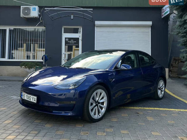 Синий Тесла Модель 3, объемом двигателя 0 л и пробегом 26 тыс. км за 23500 $, фото 15 на Automoto.ua