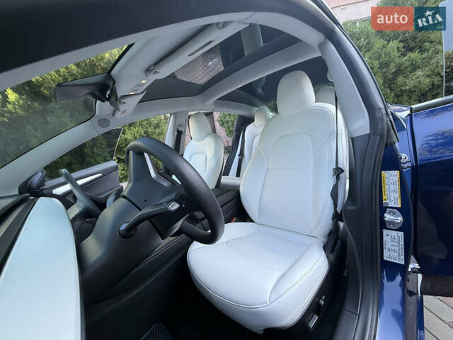 Тесла Модель 3 2022 в Днепре (Днепропетровске) на Automoto.ua Синий Тесла Модель 3, объемом двигателя 0 л и пробегом 25 тыс. км за 21200 $, фото 35 на Automoto.ua