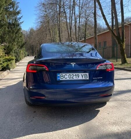 Синий Тесла Модель 3, объемом двигателя 0 л и пробегом 32 тыс. км за 23900 $, фото 11 на Automoto.ua