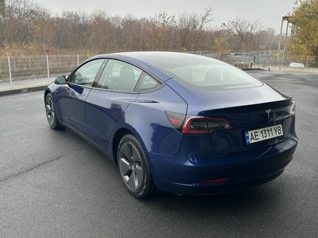 Синий Тесла Модель 3, объемом двигателя 0 л и пробегом 56 тыс. км за 22000 $, фото 5 на Automoto.ua