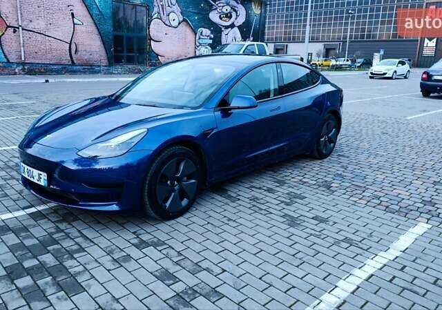 Синий Тесла Модель 3, объемом двигателя 0 л и пробегом 12 тыс. км за 23500 $, фото 31 на Automoto.ua