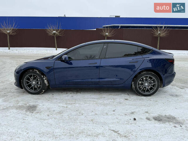 Синий Тесла Модель 3, объемом двигателя 0 л и пробегом 54 тыс. км за 19300 $, фото 3 на Automoto.ua