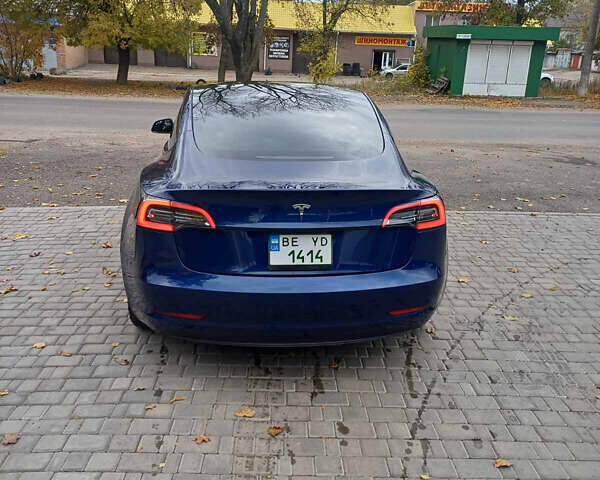 Тесла Модель 3 2022 в Первомайск на Automoto.ua Синий Тесла Модель 3, объемом двигателя 0 л и пробегом 77 тыс. км за 20400 $, фото 8 на Automoto.ua