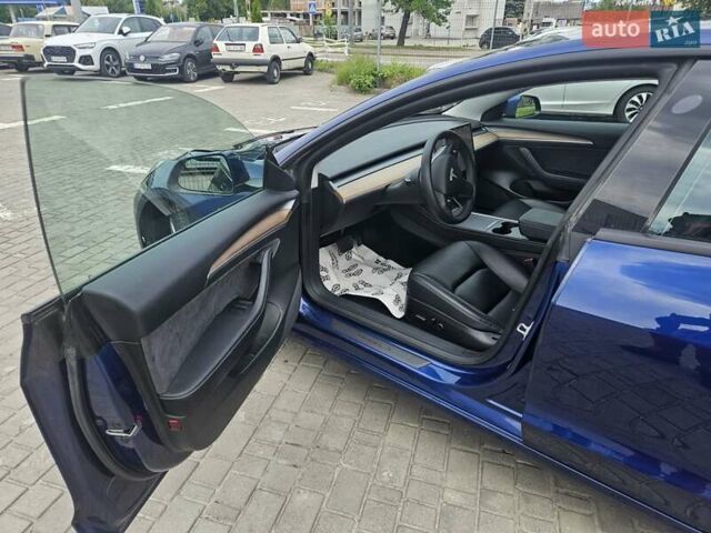 Синий Тесла Модель 3, объемом двигателя 0 л и пробегом 85 тыс. км за 19300 $, фото 7 на Automoto.ua