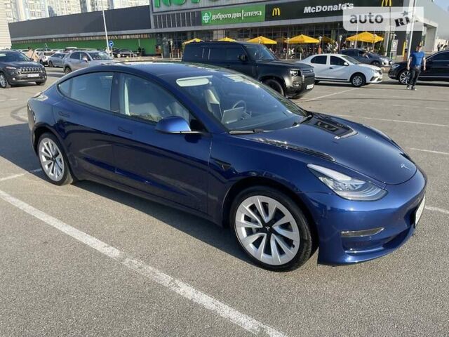 Синій Тесла Модель 3, об'ємом двигуна 0 л та пробігом 28 тис. км за 24500 $, фото 3 на Automoto.ua