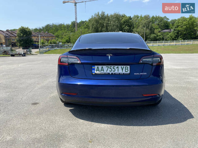 Синий Тесла Модель 3, объемом двигателя 0 л и пробегом 60 тыс. км за 25150 $, фото 5 на Automoto.ua