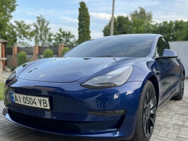 Синій Тесла Модель 3, об'ємом двигуна 0 л та пробігом 30 тис. км за 26500 $, фото 3 на Automoto.ua