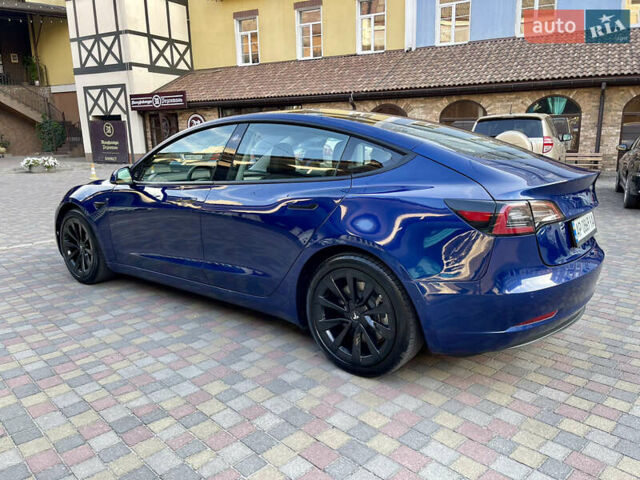 Синий Тесла Модель 3, объемом двигателя 0 л и пробегом 35 тыс. км за 17500 $, фото 3 на Automoto.ua