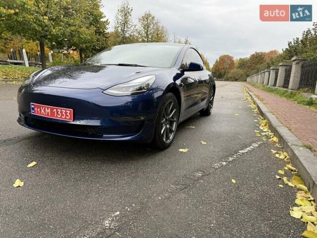 Тесла Модель 3 2022 у Умани на Automoto.ua Синій Тесла Модель 3, об'ємом двигуна 0 л та пробігом 53 тис. км за 19700 $, фото 10 на Automoto.ua