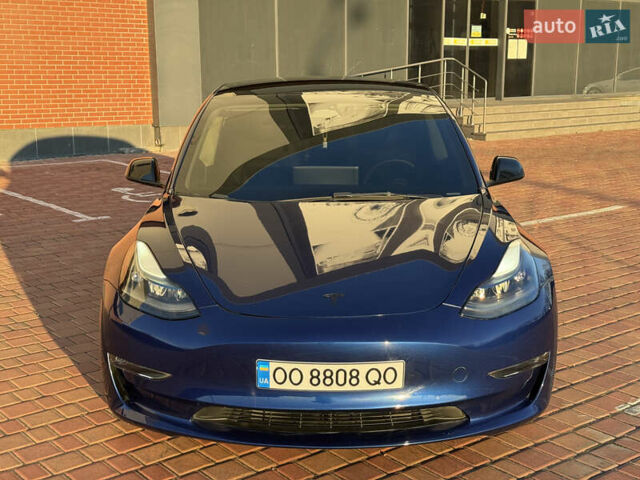 Синий Тесла Модель 3, объемом двигателя 0 л и пробегом 20 тыс. км за 18900 $, фото 2 на Automoto.ua