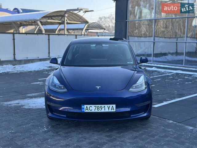 Синий Тесла Модель 3, объемом двигателя 0 л и пробегом 133 тыс. км за 14799 $, фото 6 на Automoto.ua
