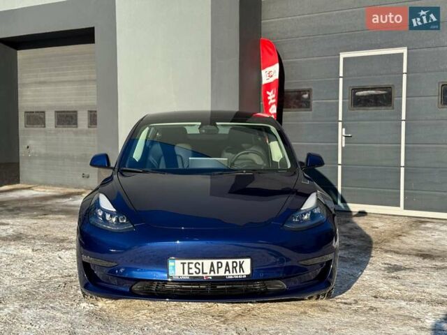 Синій Тесла Модель 3, об'ємом двигуна 0 л та пробігом 35 тис. км за 23999 $, фото 2 на Automoto.ua