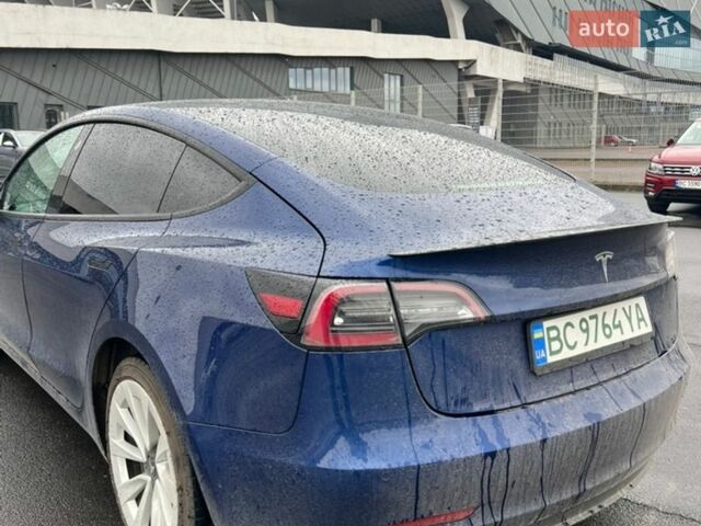 Синий Тесла Модель 3, объемом двигателя 0 л и пробегом 95 тыс. км за 15900 $, фото 4 на Automoto.ua