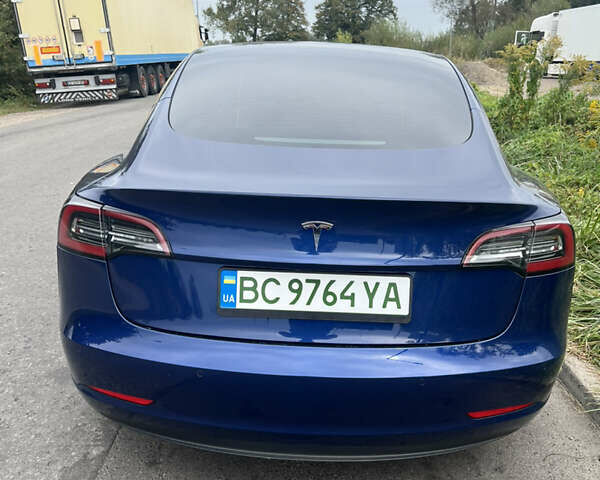 Синий Тесла Модель 3, объемом двигателя 0 л и пробегом 35 тыс. км за 18200 $, фото 3 на Automoto.ua