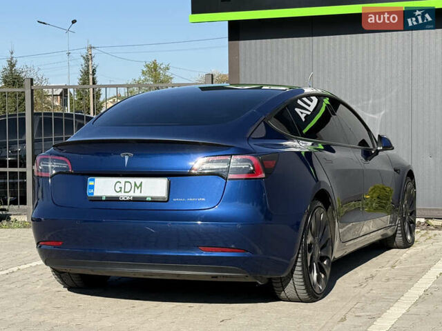 Синій Тесла Модель 3, об'ємом двигуна 0 л та пробігом 55 тис. км за 24400 $, фото 11 на Automoto.ua