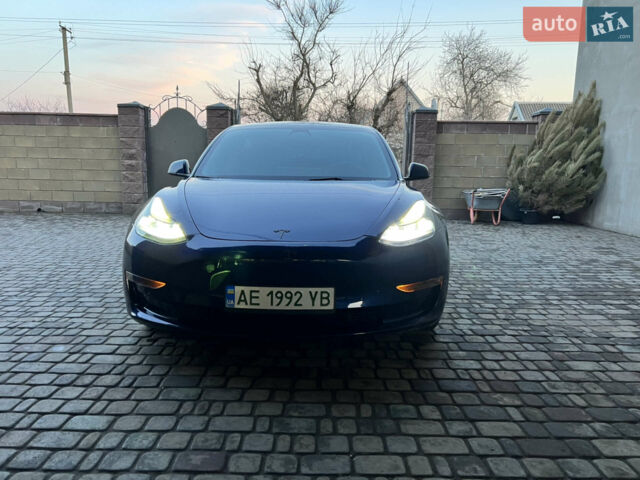 Синій Тесла Модель 3, об'ємом двигуна 0 л та пробігом 39 тис. км за 22000 $, фото 1 на Automoto.ua