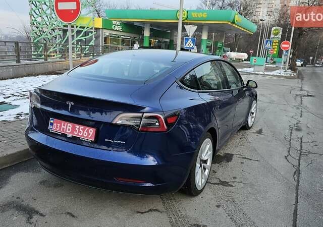 Синий Тесла Модель 3, объемом двигателя 0 л и пробегом 50 тыс. км за 20000 $, фото 20 на Automoto.ua