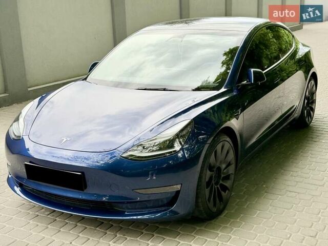 Синий Тесла Модель 3, объемом двигателя 0 л и пробегом 31 тыс. км за 23500 $, фото 10 на Automoto.ua