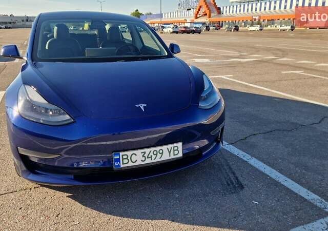 Синий Тесла Модель 3, объемом двигателя 0 л и пробегом 172 тыс. км за 17000 $, фото 2 на Automoto.ua